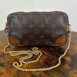 Louis Vuitton Vintage Monogram Marly Dragonne Clutch Bag